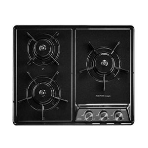 나비엔매직 빌트인 가스레인지 3구 쿡탑 도시가스 GRB7003 건전지타입 LNG 실버