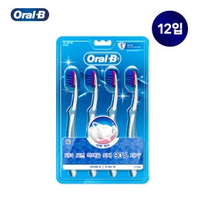 오랄비 프로헬스 3D화이트 칫솔 4개입 3팩