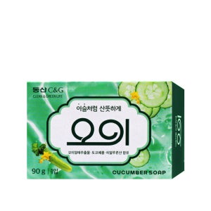 크리오 동산 오이비누 90g 세수 세안비누
