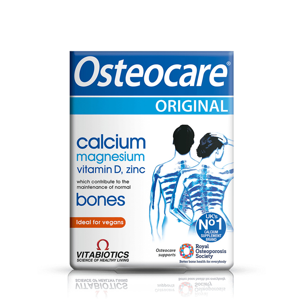 영국 비타바이오틱스 Osteocare Original <b>칼슘</b>, 비타민 D, 아연 (90정)