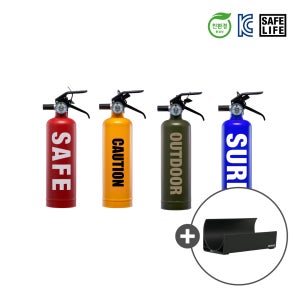세이프라이프 CL3 차량용 소화기 캠핑용 가정용 휴대용 ABC분말 소화기 카홀더 포함