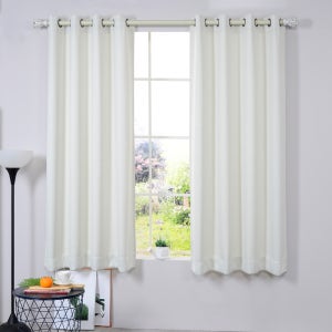 살랑공간 아토 생활암막커튼 아일렛형 소형 2장구성