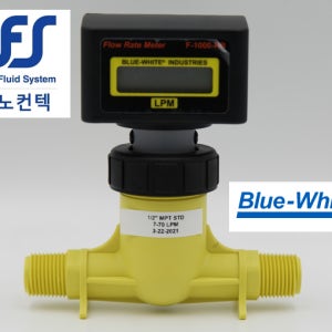 블루화이트 bluewhite 물유량계 flowmeter 디지털 플로우미터 F1000 시리즈 RB