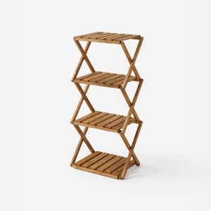 DUGLAS 선반 415 좁은 4단 아카시아