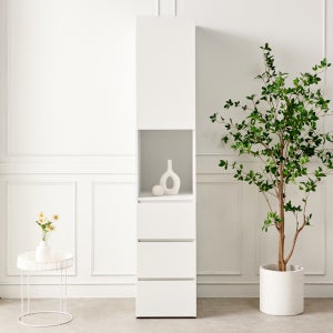 송목가구 LPM 300 400 500 바바 서랍 틈새 주방 수납장