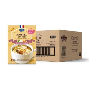 샘표 폰타나 로스티드 어니언 크림 컵수프 60g(20gx3) x 12