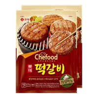 롯데 쉐푸드 떡갈비 245g x 2개