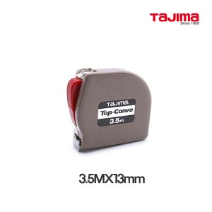 TAJIMA 타지마 자동 줄자 TOP-35 /3.5MX13mm/ 테이프재질: SK-5/ 충격완화장치/ 0점 보정 이동 고리/ 버튼을 누르면 테이프 들어감/미니 휴대용