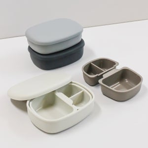 [실리샵] 국산 실리콘 조약돌 도시락통 단품 500ml