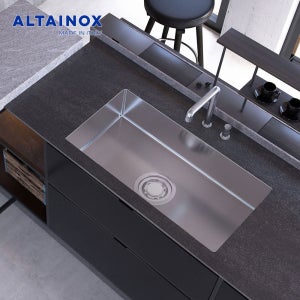 리젠스 수입 씽크대 CANOVA940 개수대 씽크볼 사각볼 주방 리모델링 배수구