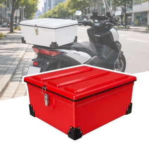 오토바이 바이크 FRP 탑박스 배달통 피자가방 배달가방 120L 국내제작 18인치