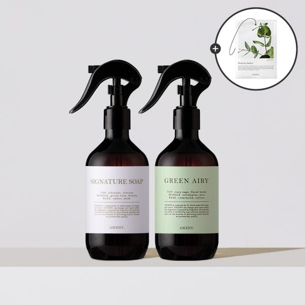 1+1 에이센트 섬유향수 드레스퍼퓸 룸스프레이 250ml 그린에어리 시그니처솝