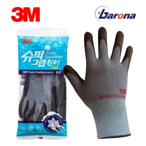 3M장갑 슈퍼그립윈터 / 겨울 작업 장갑 / 코팅장갑