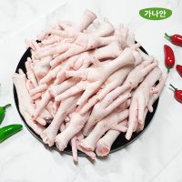 가나안식품 국내산 손질 닭발 1kg 2kg 선택 뼈있는 생닭발