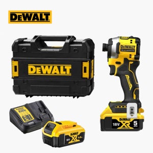 디월트 충전 임팩트 임팩 20V 컴팩트 드라이버 DCF850P2 배터리 2개