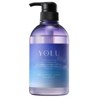 YOLU(요루) 릴랙스 나이트 리페어 샴푸 475mL 논실리콘 데미지케어 보습 야간미용샴푸