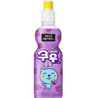 코카콜라 미닛메이드 쿠우 포도 주스 어린이 음료수 300ml