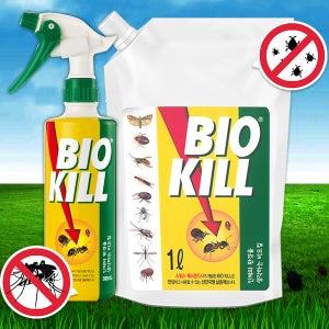 동성제약 비오킬 살충제 바퀴벌레약 500ml 1개+1L 1개/해충/날파리/진드기