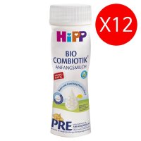 HIPP Combiotik infant 힙 프레 컴바이오틱 아기 액상분유 1개월 200ml 12개