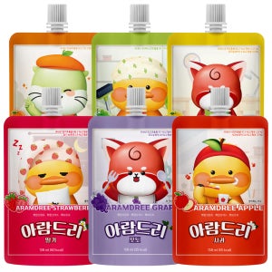 [아람농장] 아람드리 무첨가 아기 어린이 주스 음료 9종