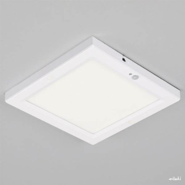 LED 사각 센서등 20W 아파트 현관센서등 교체