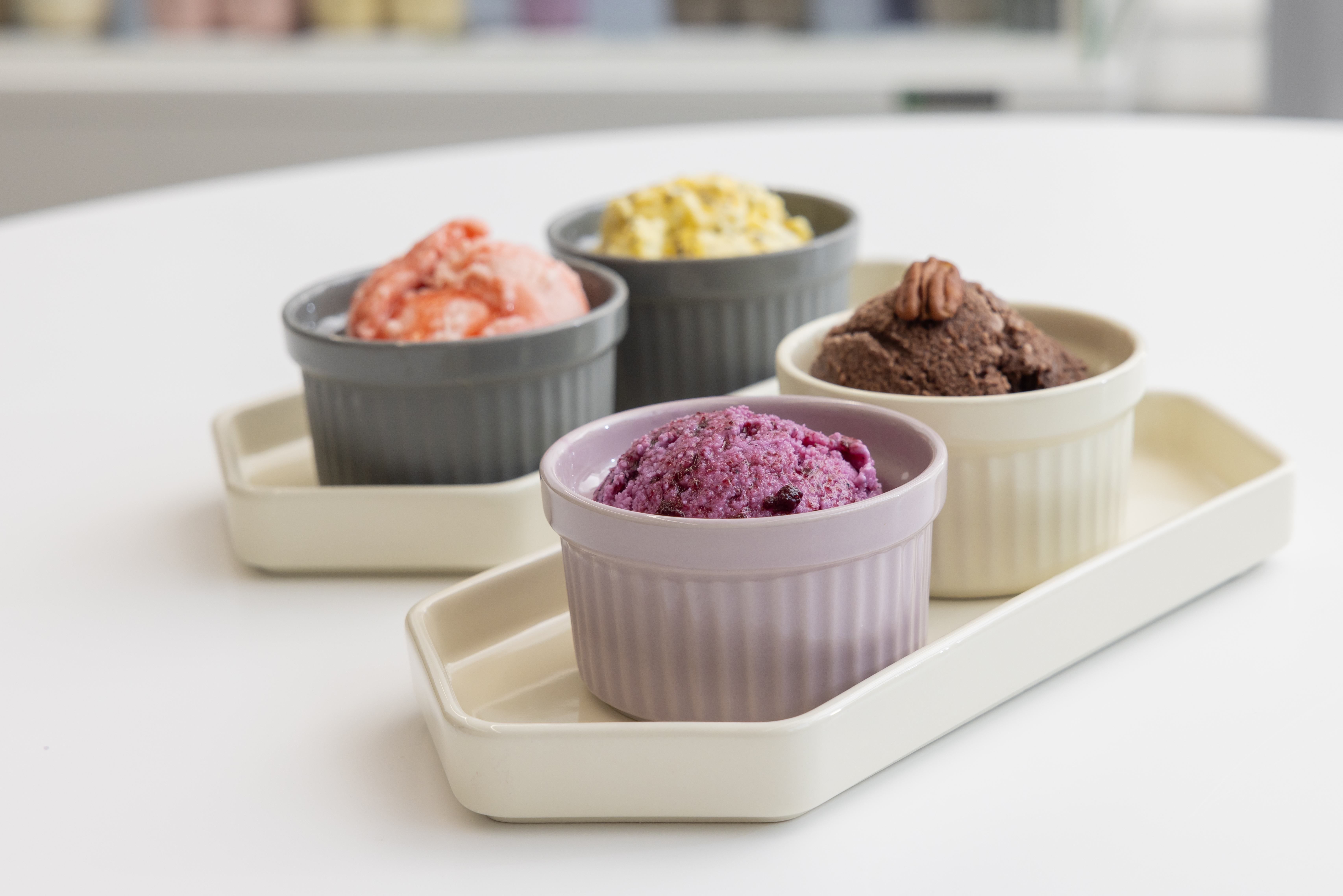 설탕 없는 수제 두유 비건아이스크림 11가지맛 3종 세트 듀젤라또 350cc