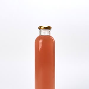 (42개) 일자 쥬스 러그 유리병 500ml 38파이 우유 더치 밀크티 착즙 음료 에이드 딸기 라떼 주스