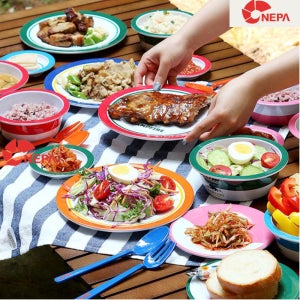 [네파] 네파 캠핑 식기세트 2 type 2인세트 캠핑그릇 피크닉