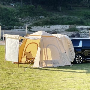 꼼지락 2WAY 차박텐트 2700 면텐트 도킹텐트 트렁크텐트