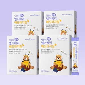 [2+2] 남유네 키즈 엘더베리 배도라지청 4박스(120포)