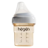 Hegen BABY BOTTLE WITH SLOW FLOW NIPPLE 헤겐 애착젖병 슬로우 플로우 젖꼭지 포함 5oz(150ml)