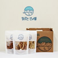 건어물 3종 세트A/바베큐오징어,BBQ구이오징어,날씬아귀포매운맛,양태구이채,쥐포구이채,물메기채