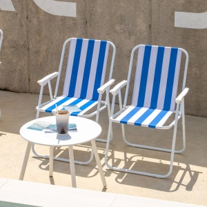 1+1 라운체어 해변 비치 접이식 폴더 피크닉의자