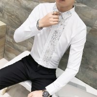 남자턱시도셔츠 정장셔츠 brand new shirt men high quality