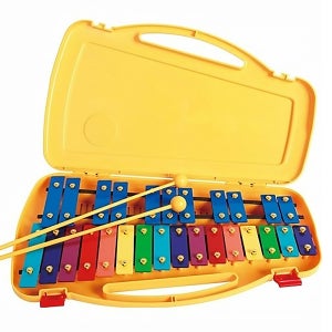 삼익악기 실로폰 27키 NSX-27Y 노랑 종이케이스