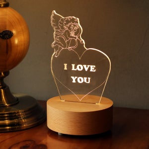 무드등 오르골 I LOVE YOU 조명