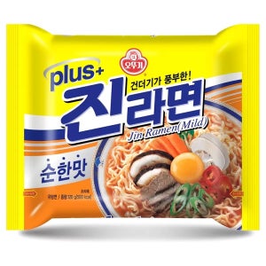 진라면 플러스 순한맛 120g x 30