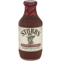 스텁스 바베큐 소스 힉코리 버번 Stubbs Hickory Bourbon Bbq Sauce 510g