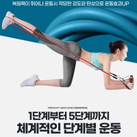 여자 홈트레이닝 어깨운동기구 근력운동 튜빙세트