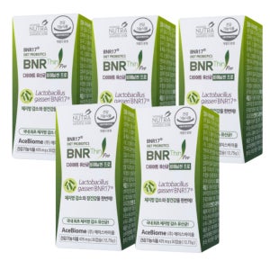 비에날씬 프로 다이어트 유산균 BNR17 김희선 홈쇼핑 425mg x 30캡슐 5개