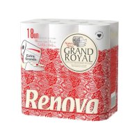 Renova Grand Royal Hygiene 프리미엄 롤 화장지 18개