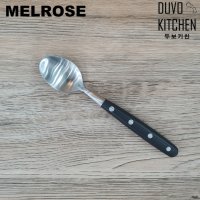 멜로즈 비스트로 디저트 스푼-블랙 커트러리(MELROSE)