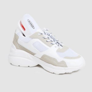 TXG 여성 운동화 여자 키높이 스니커즈 7cm 굽높은 어글리슈즈 커플 신발 베이지