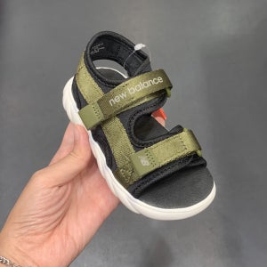 뉴발란스키즈 아울렛 여름신발 남아 여아 아동 아기 카키 벨크로 샌들 Y-PM9S716K