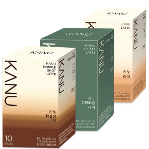맥심 카누 라떼 10T 더블샷라떼 10T 디카페인라떼 10T