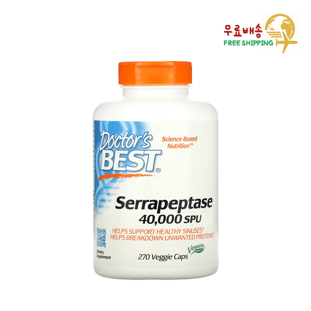 닥터스베스트 <b>세라펩타아제 40000 spu</b> 270정