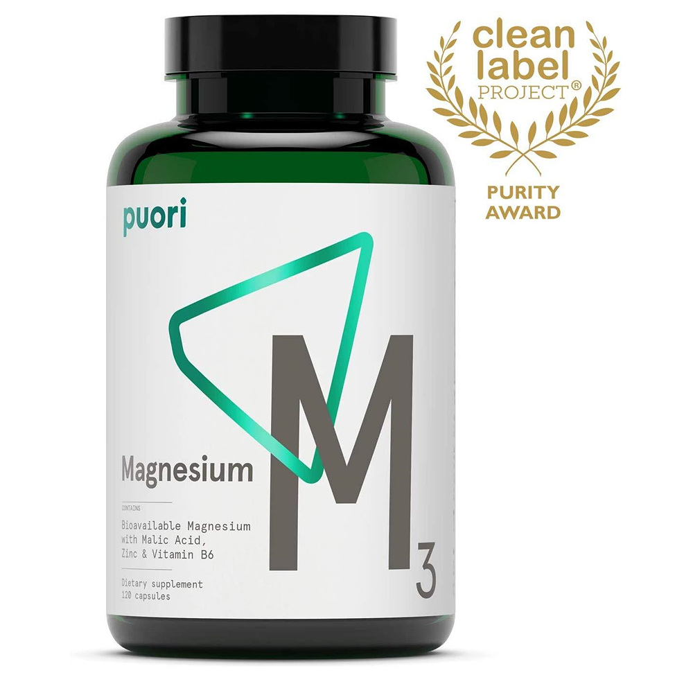 Puori <b>Magnesium M3</b> 퓨오리 마그네슘 120캡슐