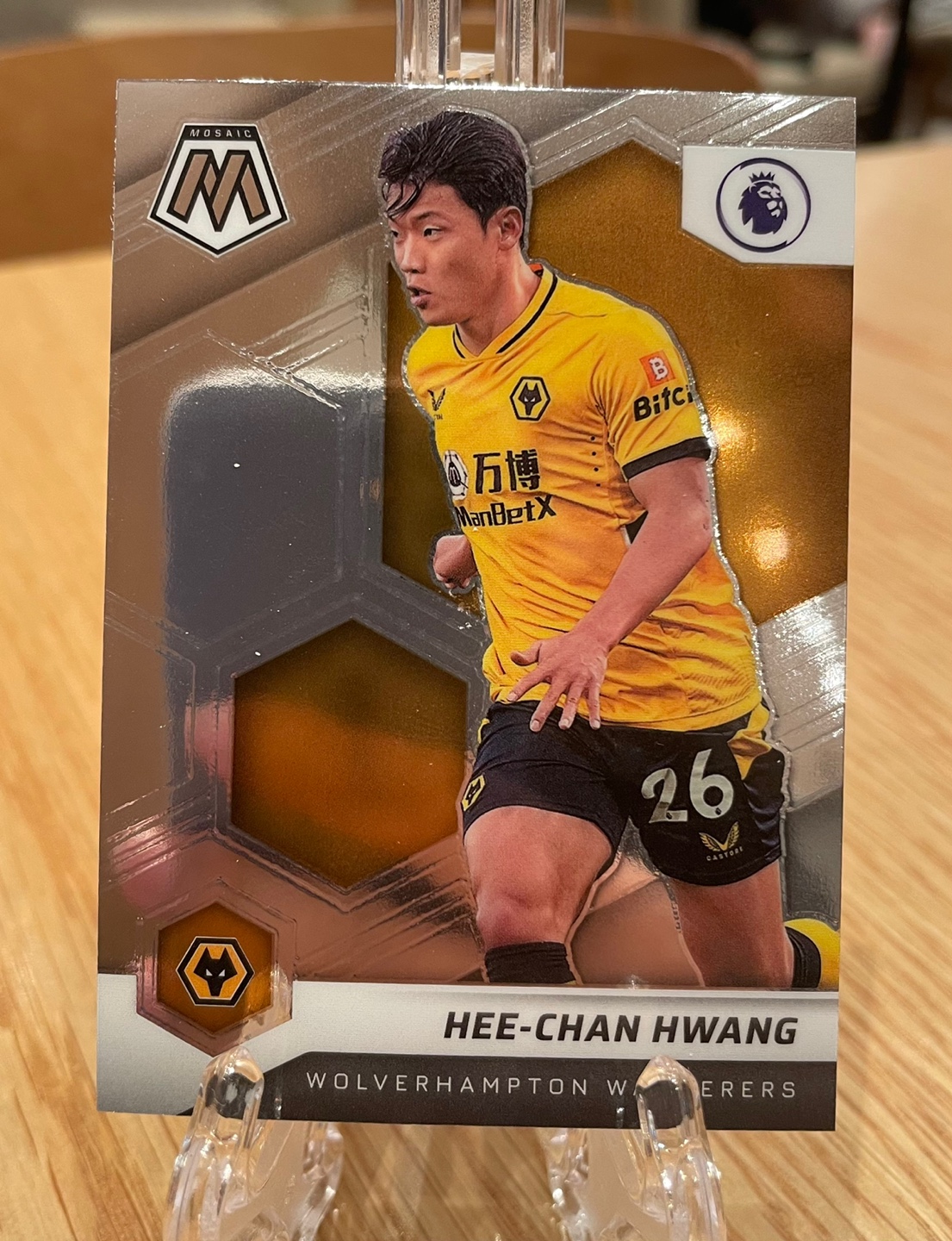 2021-22 파니니 모자익 프리미어리그 황희찬 카드 (Panini Mosaic EPL Hee-Chan Hwang)