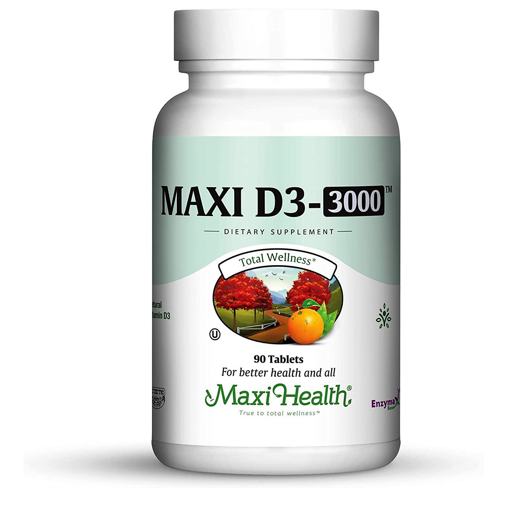 Maxi Health 맥시헬스 <b>비타민D3</b> 3000 90정