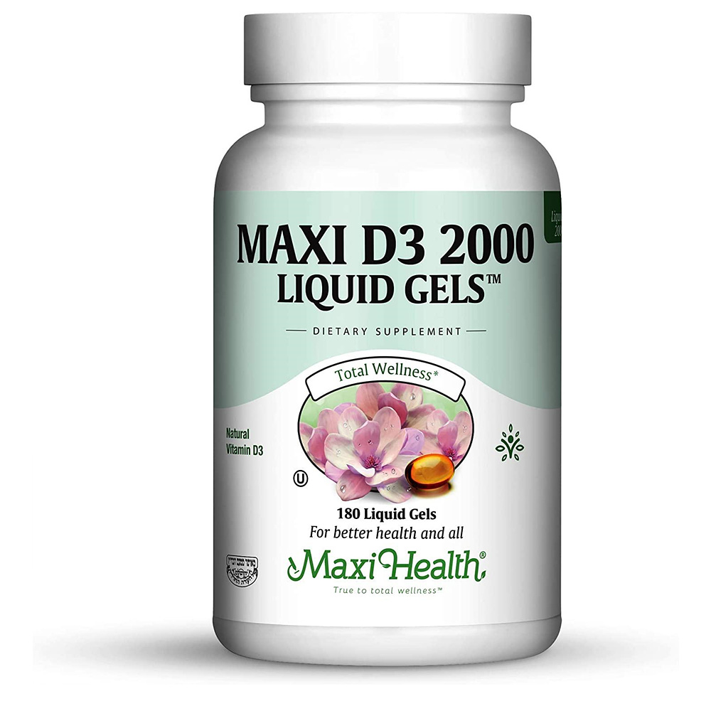 Maxi Health 맥시헬스 <b>비타민D3</b> 2000 180정